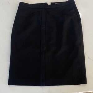 Adrianna Papell Classic Black Pencil Skirt